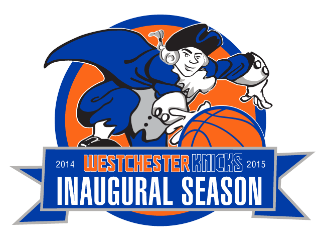 Westchester Knicks 2014 Anniversary Logo iron on transfers for T-shirts